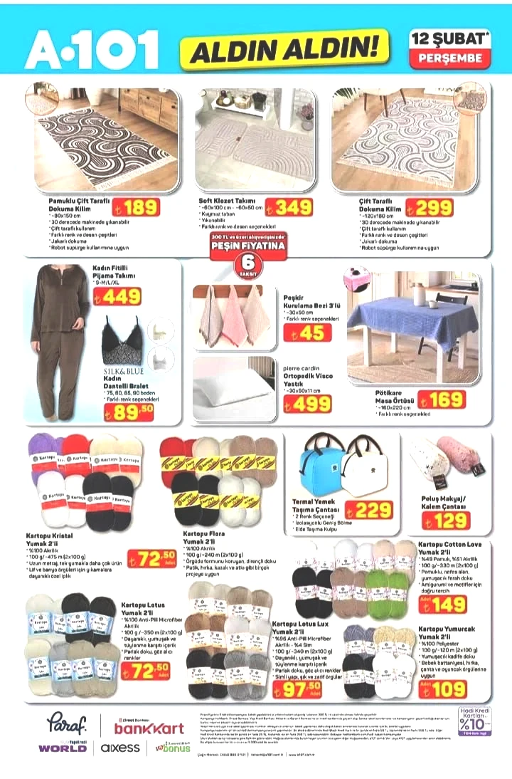 A101'e Üç Tekerlekli Moped geliyor! A101 12 Şubat 2026 Perşembe aktüel ürünler kataloğu! - Sayfa 9