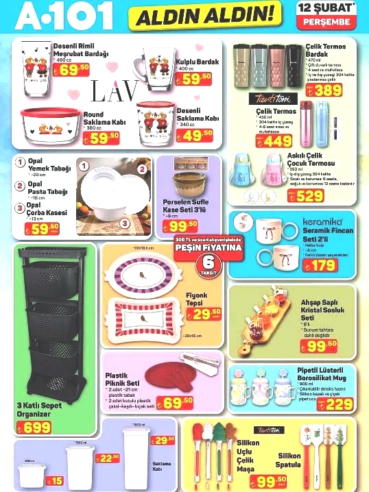 A101 YENİ AFİŞ 12 ŞUBAT 2026 (EN YENİ AKTÜEL KATALOG TAMAMI) || A101 Aldın Aldın kataloğu indirimli ürünleri neler A101 bu hafta broşürü ile hareketli akıllı ekran, mini waffle makinesi, masa takımı geliyor