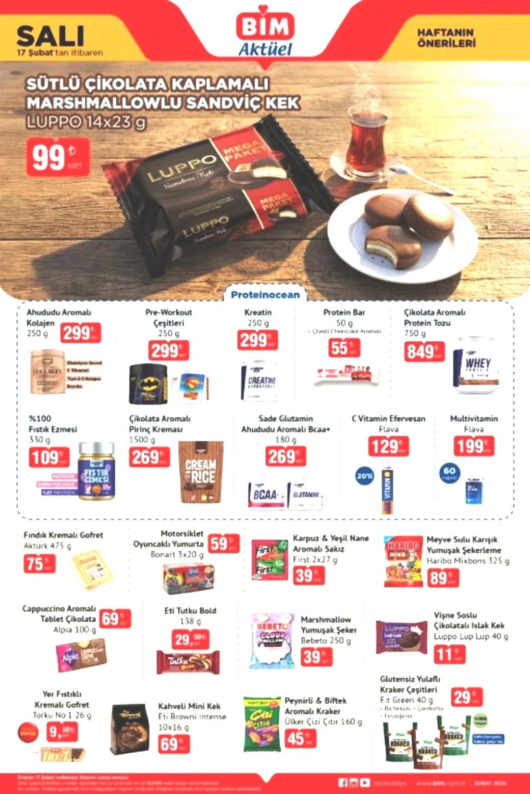 17 Şubat 2026 BİM Aktüel haftanın önerileri kataloğu yayınlandı! 2