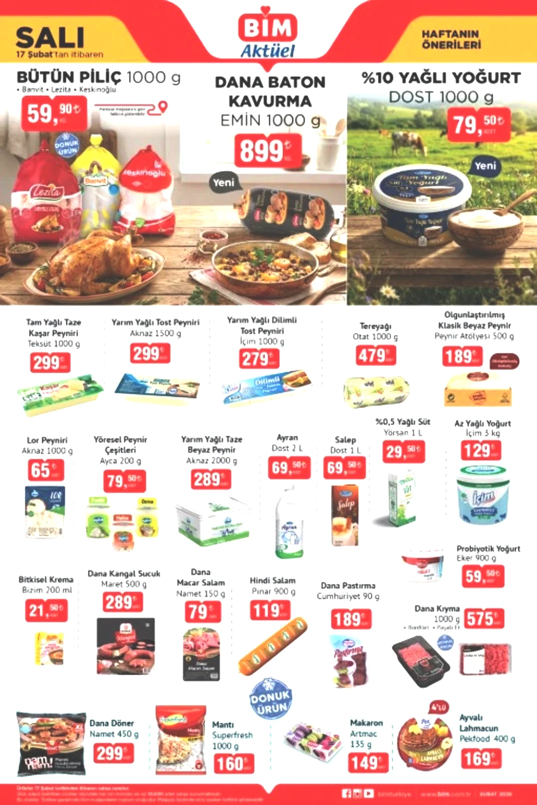 17 Şubat 2026 BİM Aktüel haftanın önerileri kataloğu yayınlandı! 3