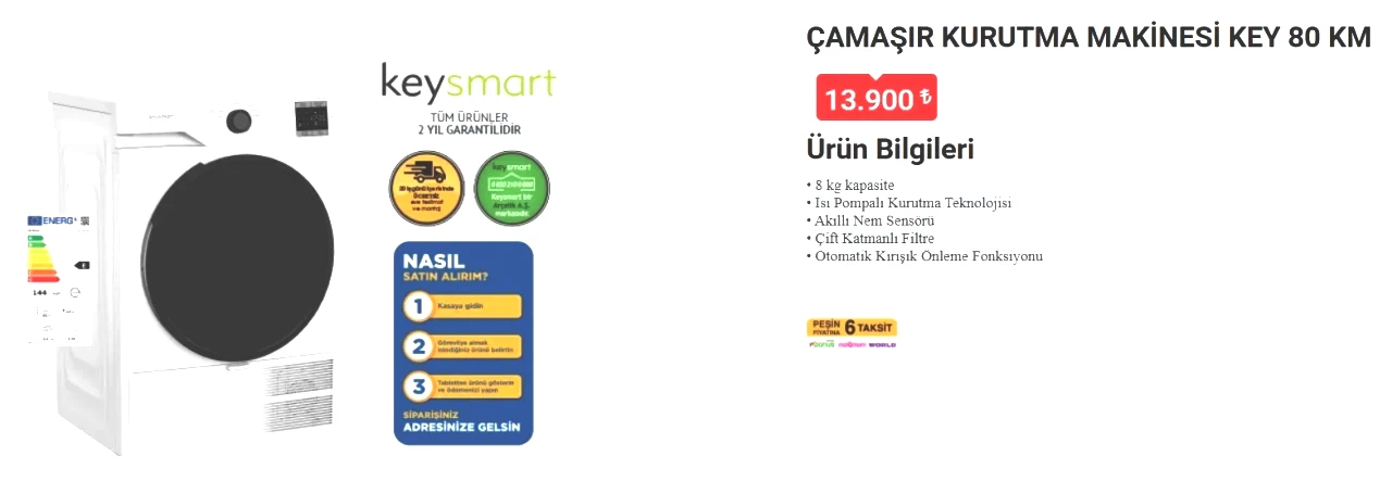 Çamaşır asma derdine son! 25 Şubat Çarşamba BİM’e Kurutma Makinesi geliyor - Sayfa 7