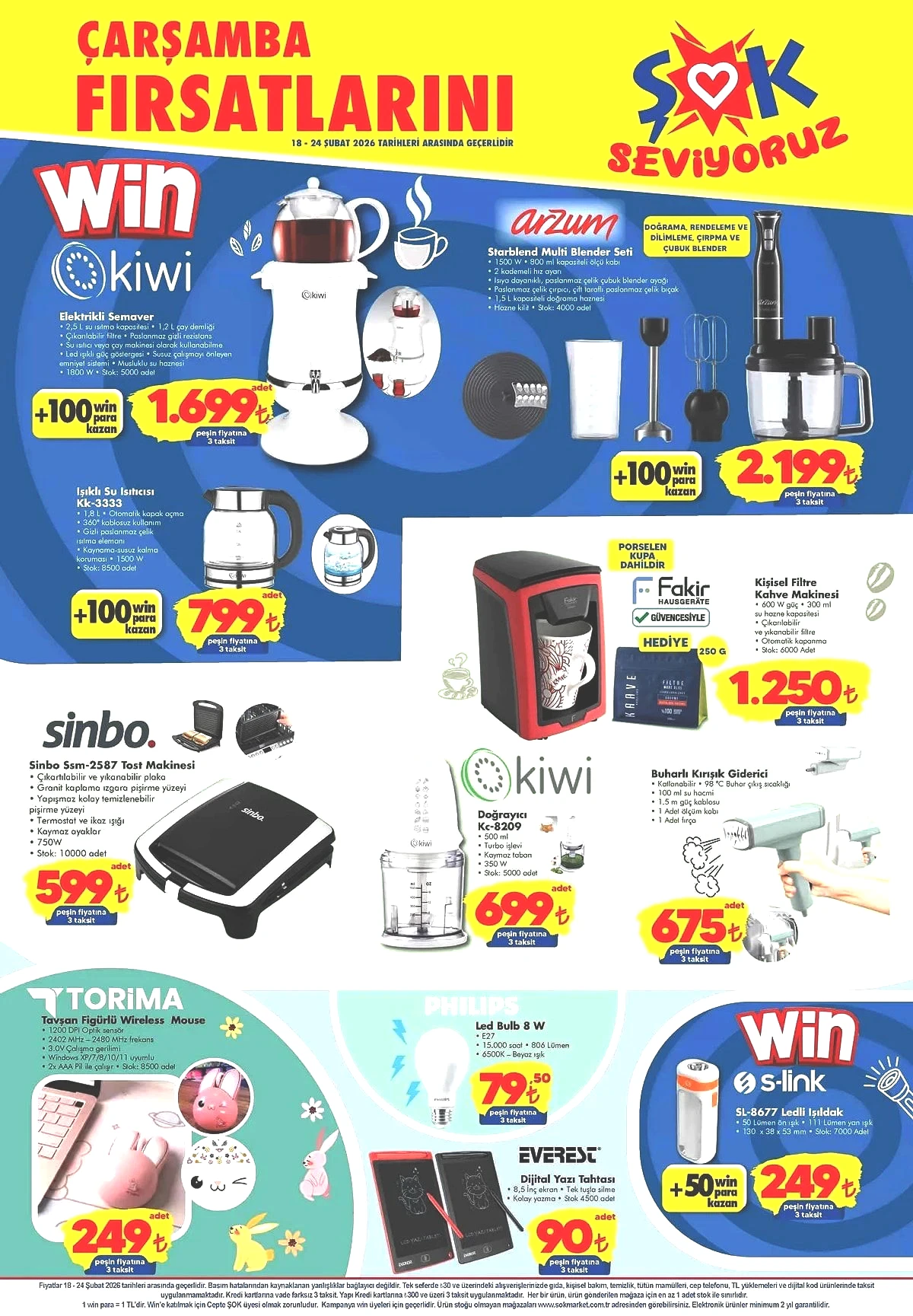 ŞOK’ta Ramazan’a özel büyük indirim fırsatı! ŞOK 18-24 Şubat aktüel ürünler kataloğu yayımlandı - Sayfa 5