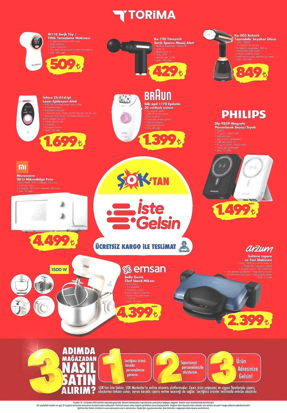 ŞOK’ta Ramazan’a özel büyük indirim fırsatı! ŞOK 18-24 Şubat aktüel ürünler kataloğu yayımlandı - Sayfa 9