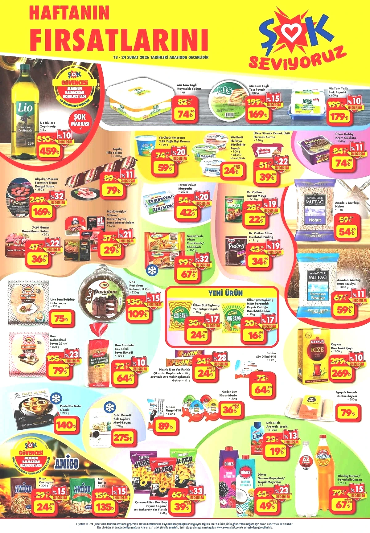 ŞOK’ta Ramazan’a özel büyük indirim fırsatı! ŞOK 18-24 Şubat aktüel ürünler kataloğu yayımlandı - Sayfa 1