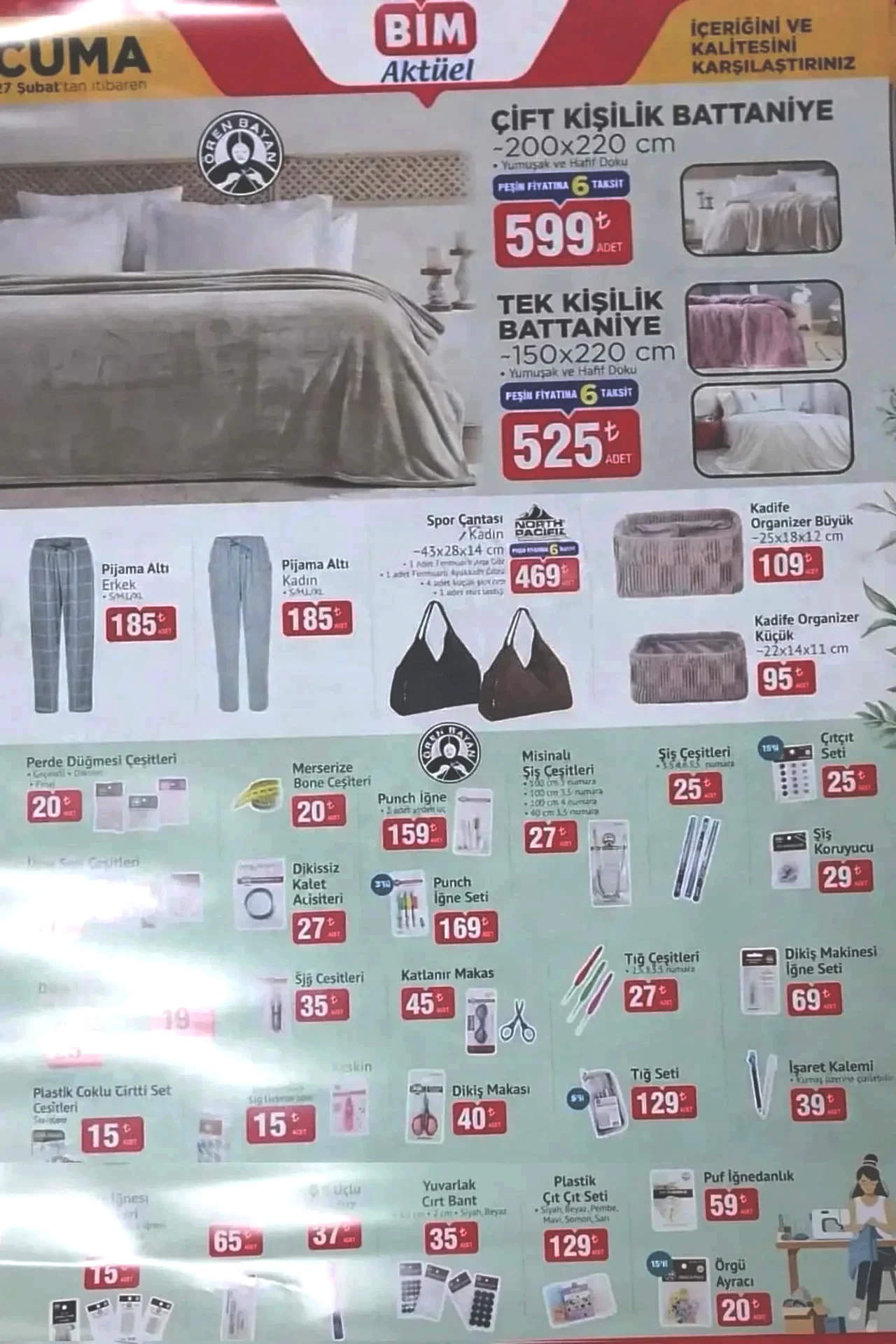 BİM 20-27 Şubat aktüel kataloğu reyonlarda! Isıtıcı çeşitleri, şarjlı süpürge, kahve makinesi, tost makinesi geliyor