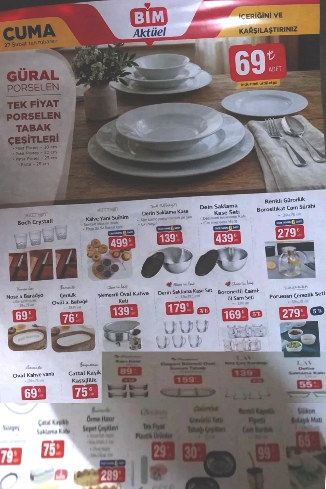 BİM 20-27 Şubat aktüel kataloğu reyonlarda! Isıtıcı çeşitleri, şarjlı süpürge, kahve makinesi, tost makinesi geliyor